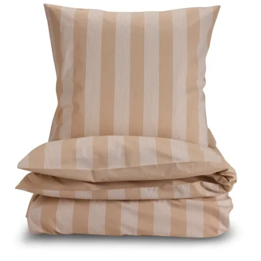 Bahne Interior Pure Stripe Sengetøj Sand