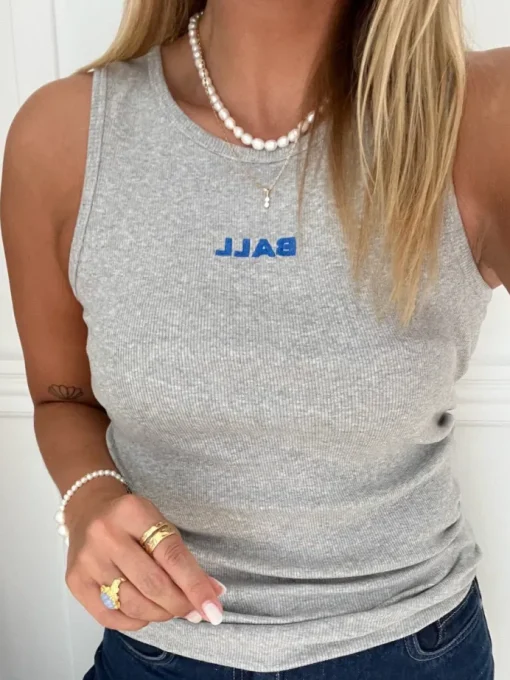 Ball Altobelli Tank Top Medium Grey Melange