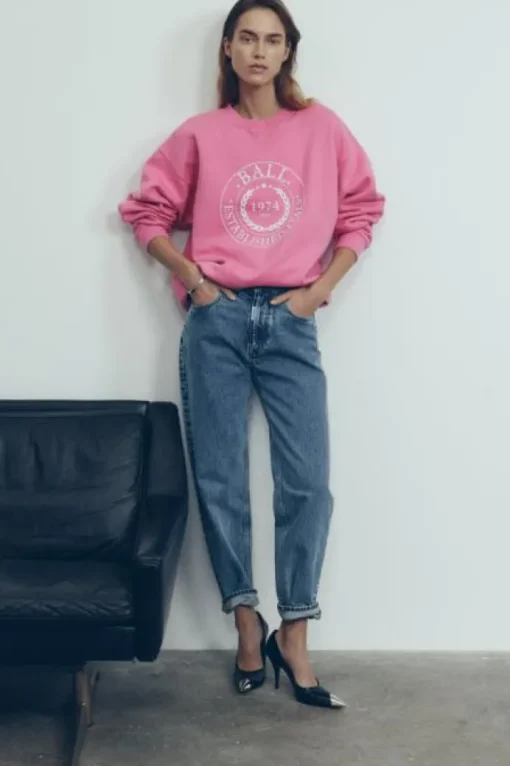 Ball Becca Sweatshirt Azalea Pink