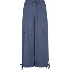 Basic Apparel Tilde Loose Cargo Bukser Vintage Indigo