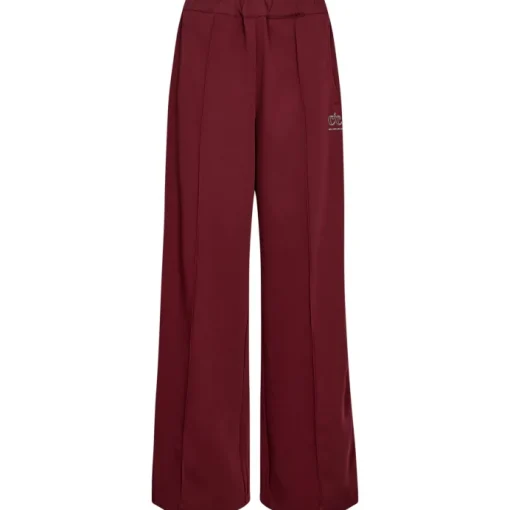Co'Couture Amina Crease Bukser Burgundy