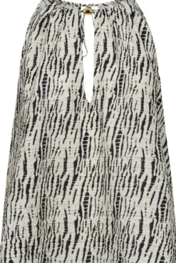 Co'Couture Carola Plunge Top Off White/Black
