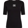 Co'Couture Granny Logo T-shirt Black