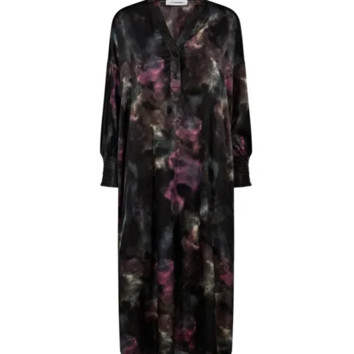 Co'Couture Laurette Smock Tunic Kjole Black