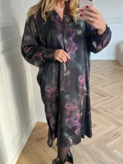 Co'Couture Laurette Smock Tunic Kjole Black