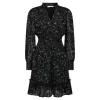 Co'Couture Snowdrift Smock Crop Kjole Black