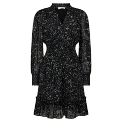 Co'Couture Snowdrift Smock Crop Kjole Black