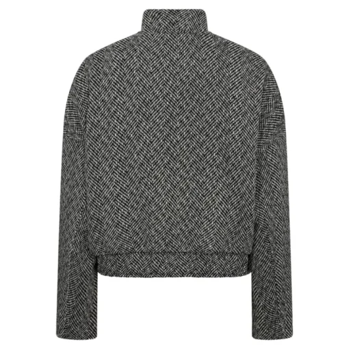 Co'Couture Tweedy Bomber Jakke Black