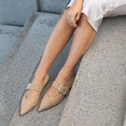 Copenhagen Shoes Be Sure Ballerina Beige