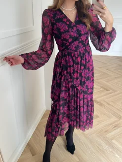 Cras Debbie Kjole Black Primrose