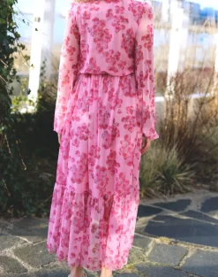 Cras Debbie Kjole Pink Roses
