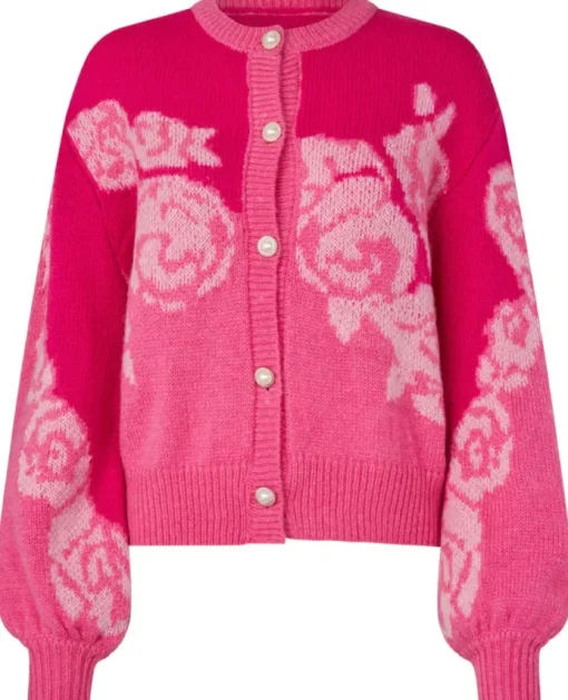 Cras Rose Cardigan Pink