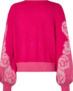 Cras Rose Cardigan Pink