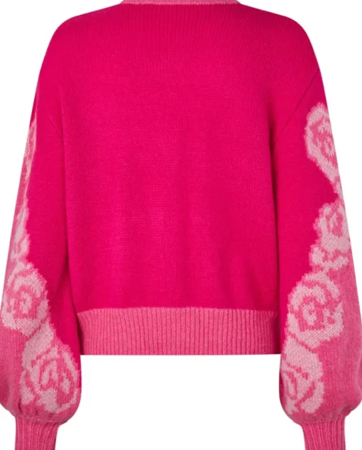 Cras Rose Cardigan Pink