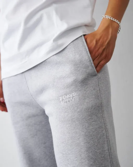 7 DAYS Active Organic Lounge Bukser Heather Grey