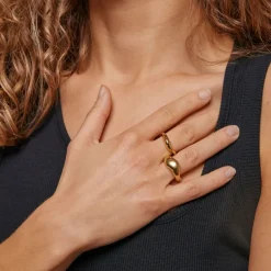 Enamel Agnete Large Ring