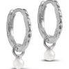 Enamel Belle Øreringe Pearl