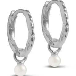 Enamel Belle Øreringe Pearl