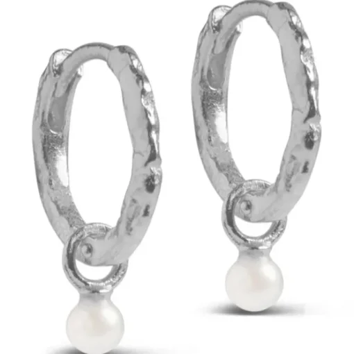 Enamel Belle Øreringe Pearl