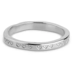 Enamel Heart Ring