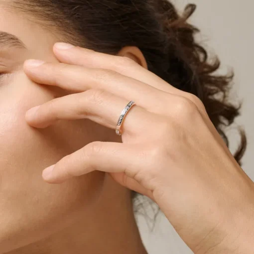 Enamel Heart Ring