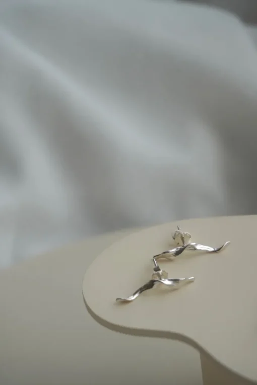 Enamel Juno Stud Øreringe
