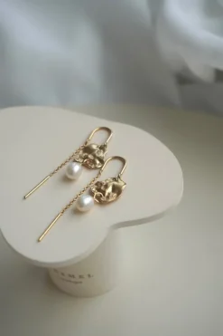 Enamel Kai Pearl Øreringe