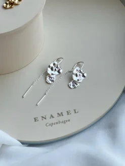 Enamel Kim Øreringe