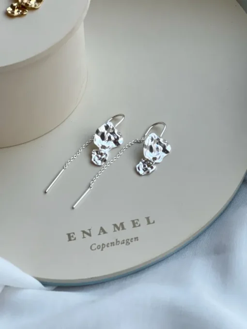 Enamel Kim Øreringe