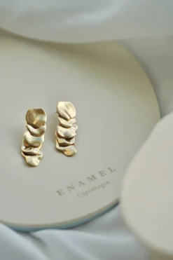 Enamel Sahara Øreringe
