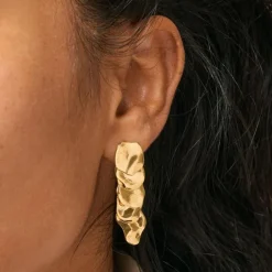 Enamel Sahara Øreringe