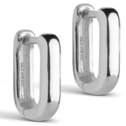 Enamel Square 12 mm Hoops