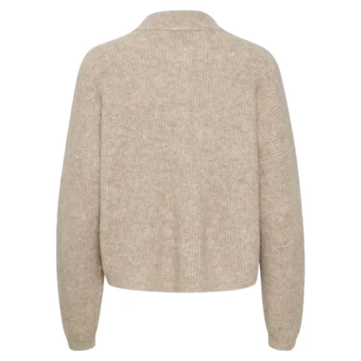 Gestuz Alpha Short Cardigan Warm Sand NO25