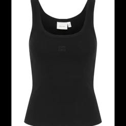 Gestuz Drew Logo Top 2.0 Black