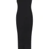 Gestuz Drew SL Reversible Long Kjole Black NO25