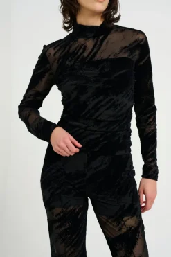 Gestuz Flikka LS Bluse Black