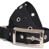 Gestuz Lety Eyelet Bælte Black