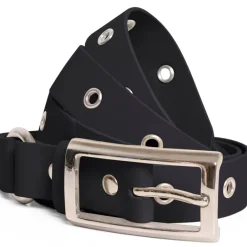 Gestuz Lety Eyelet Bælte Black