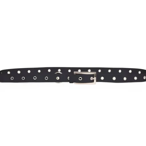 Gestuz Lety Eyelet Bælte Black