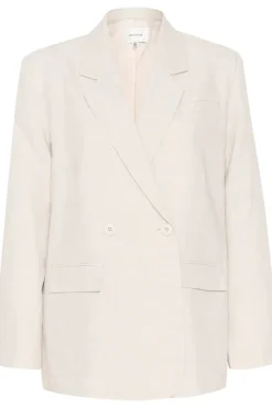 Gestuz Liza Linen HW Blazer Tammy Light Sand NO25