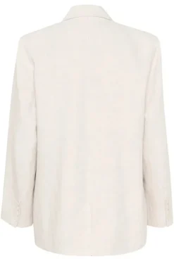 Gestuz Liza Linen HW Blazer Tammy Light Sand NO25