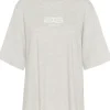 Gestuz Luelle T-Shirt Light Grey Melange