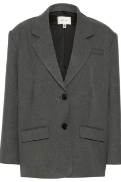 Gestuz Paula Melange Blazer Dark Grey Melange