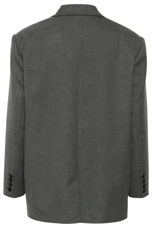 Gestuz Paula Melange Blazer Dark Grey Melange