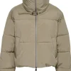 Gestuz Pinara Short Puffer Jakke Mermaid
