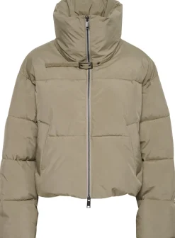 Gestuz Pinara Short Puffer Jakke Mermaid