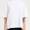 Gestuz Simma Emb T-shirt Bright White NO25