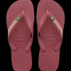 Havaianas Brasil Logo Klipklapper Amaranth (Forudbestilling lev. april)
