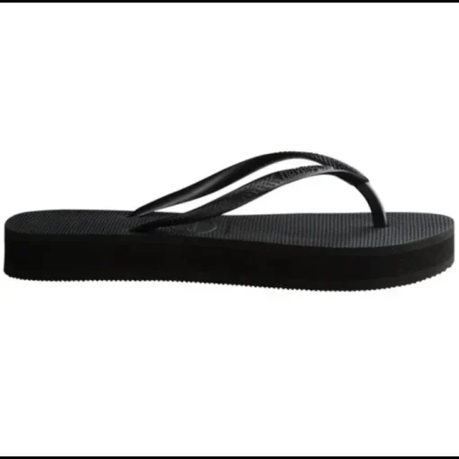 Havaianas Slim Flatform Klipklapper Black (Forudbestilling lev. april)