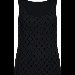 Hype The Detail Mesh Top Black